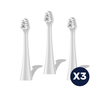 סט 3 ראשי מברשת סונית לצחצוח עמוק - PawLabs™