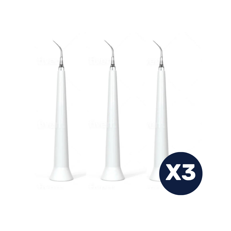 סט 3 ראשי ניקוי דנטלים להורדת פלאק - PawLabs™