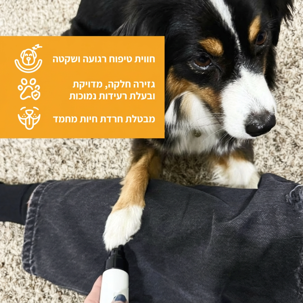 🐾 PawLabs™ – Pet Nail Grinder Pro