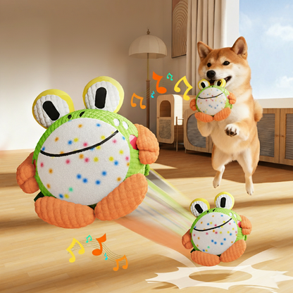 PawLabs™ Electric Jumping Plush Toy  צעצוע פרווה חשמלי קופצני לכלבים – אינטראקטיבי ונטען