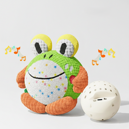 PawLabs™ Electric Jumping Plush Toy  צעצוע פרווה חשמלי קופצני לכלבים – אינטראקטיבי ונטען