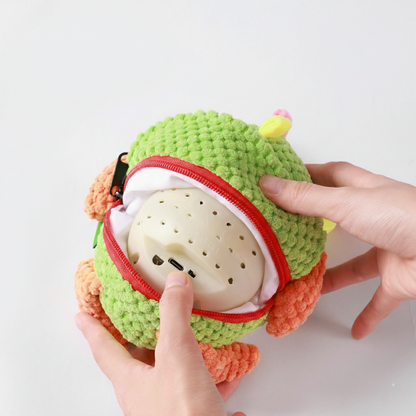 PawLabs™ Electric Jumping Plush Toy  צעצוע פרווה חשמלי קופצני לכלבים – אינטראקטיבי ונטען