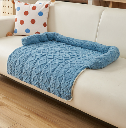 PawLabs SofaNest™ – מיטת ספה מפנקת לכלבים