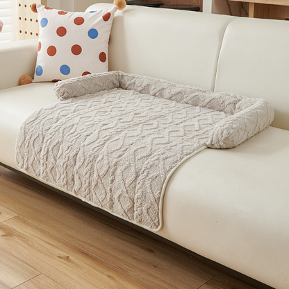 PawLabs SofaNest™ – מיטת ספה מפנקת לכלבים