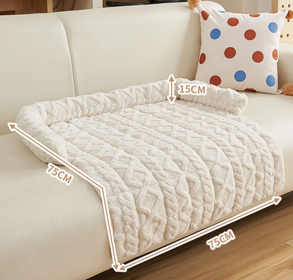 PawLabs SofaNest™ – מיטת ספה מפנקת לכלבים